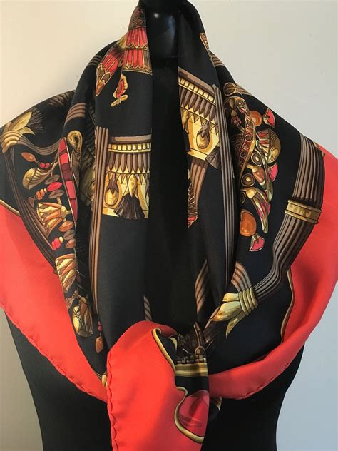 hermes mens wool scarf